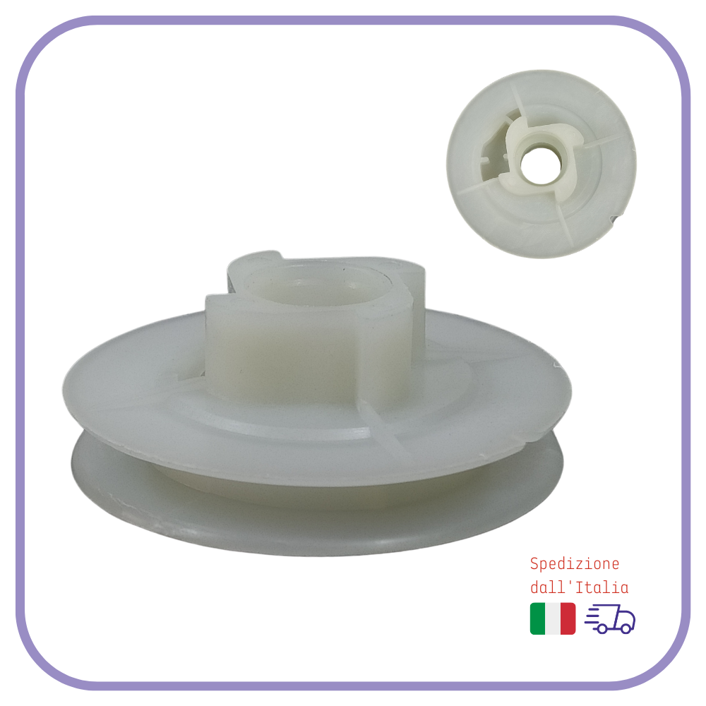 PULEGGIA di AVVIAMENTO A STRAPPO per MOTOSEGA 45 52 58 cc e 5800 5500 5200 4500
