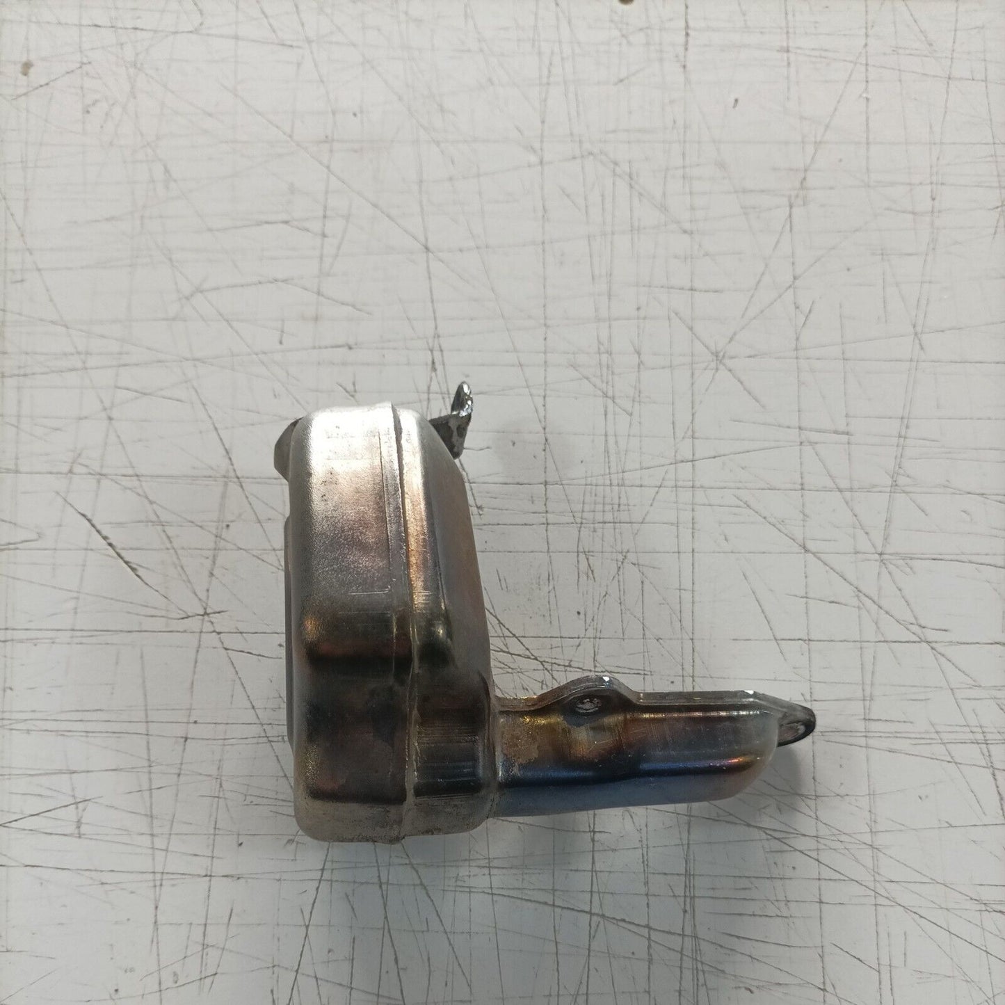 silenziatore marmitta DI SCARICO PER MOTOSEGA ALPINA 45 Castor ricambi usati