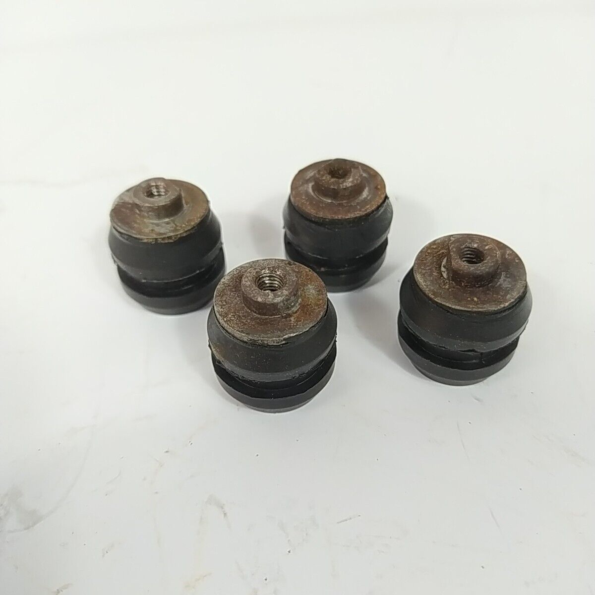 4 SUPPORTI MOTORE originale COMPLETI PER MOTOSEGA OPEM SUPER 157 ricambi usati