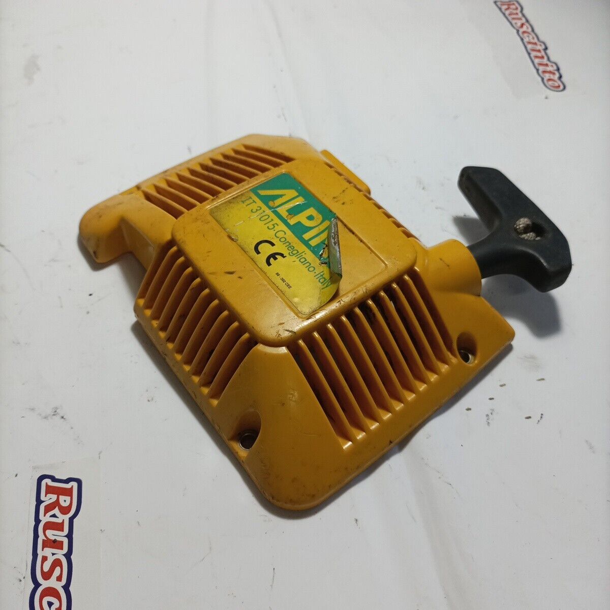 motosega ALPINA P- 400 COPERCHIO kit avviamento Autoavvolgente Ricambio Usato