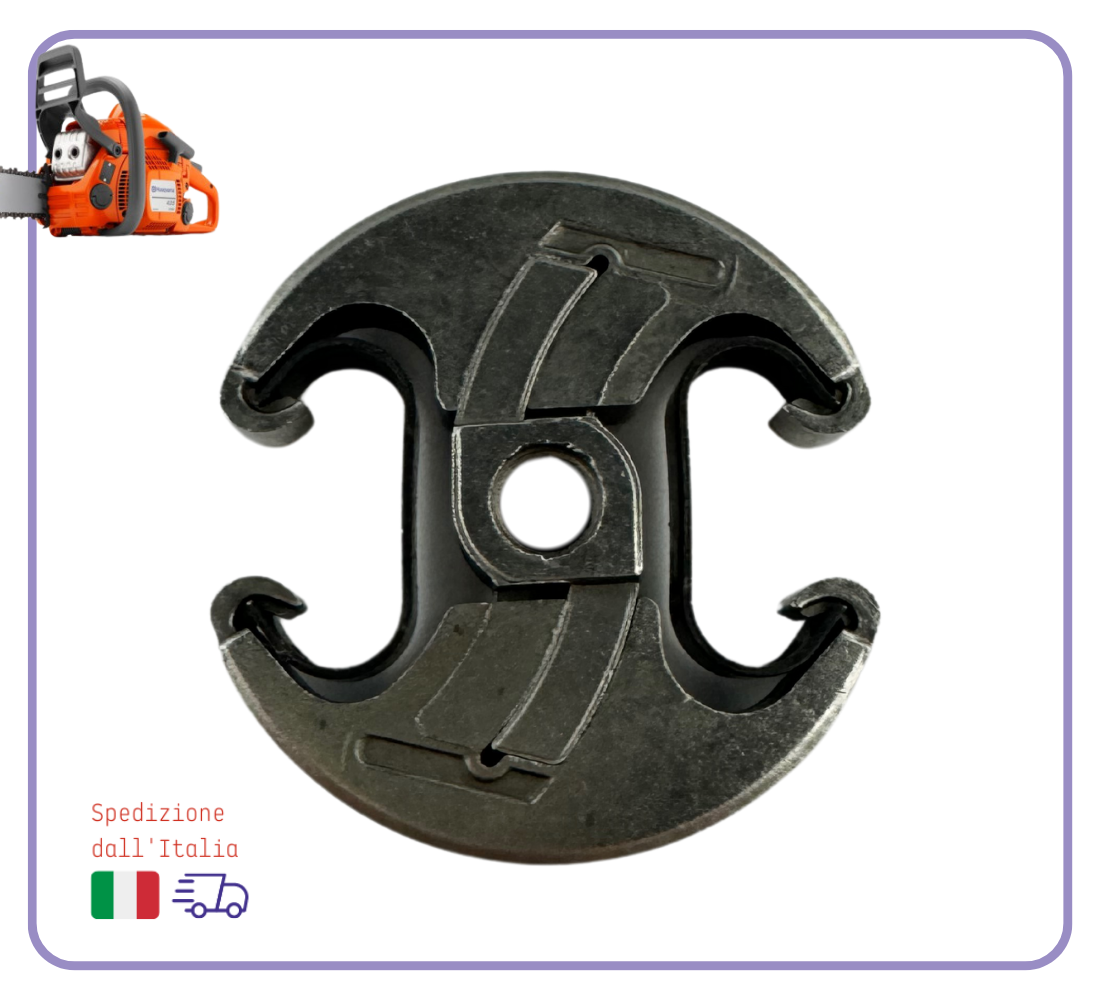 ricambi FRIZIONE campana per motosega HUSQVARNA 440 450 345 350 550 e Jonsered
