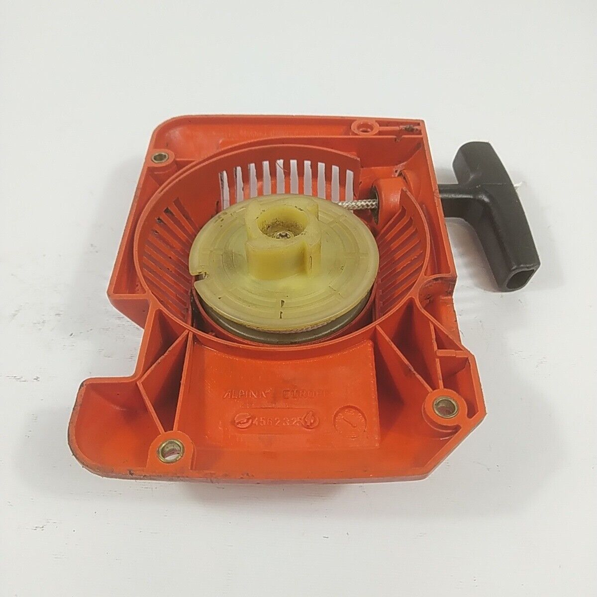 motosega CASTOR ALPINA 450 ricambio COPERCHIO di AVVIAMENTO trascinatore usato