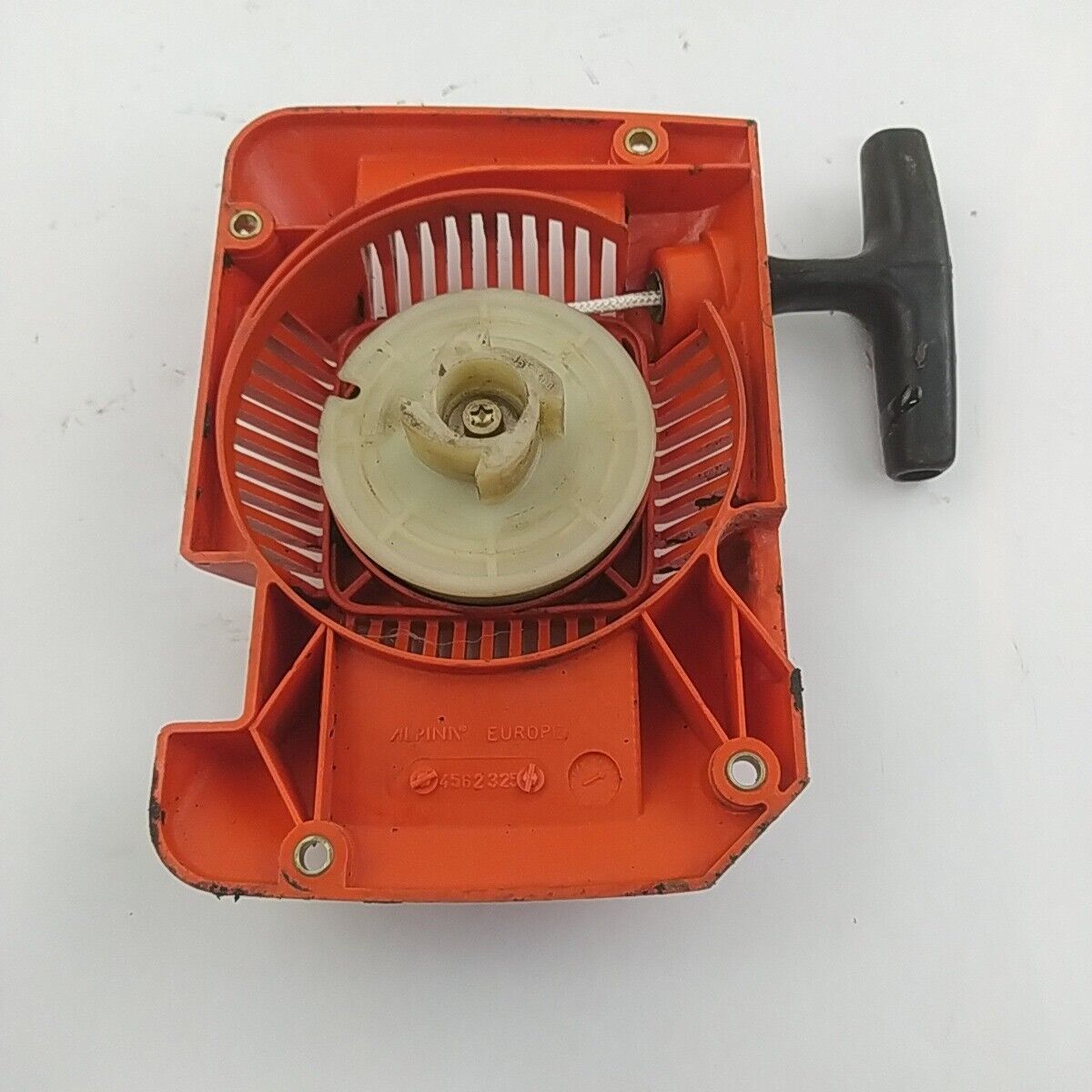 motosega CASTOR ALPINA 450 ricambio COPERCHIO di AVVIAMENTO trascinatore Usato