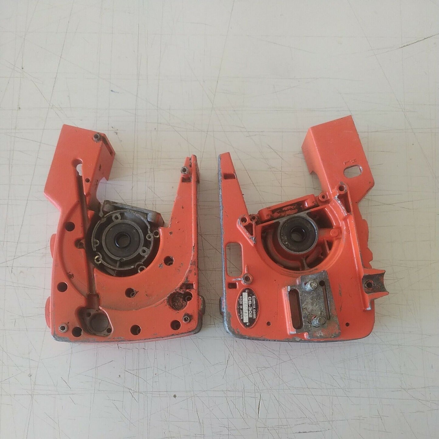 carter BASAMENTI MOTORE completi PER MOTOSEGA ECHO CS 302 ricambi usati