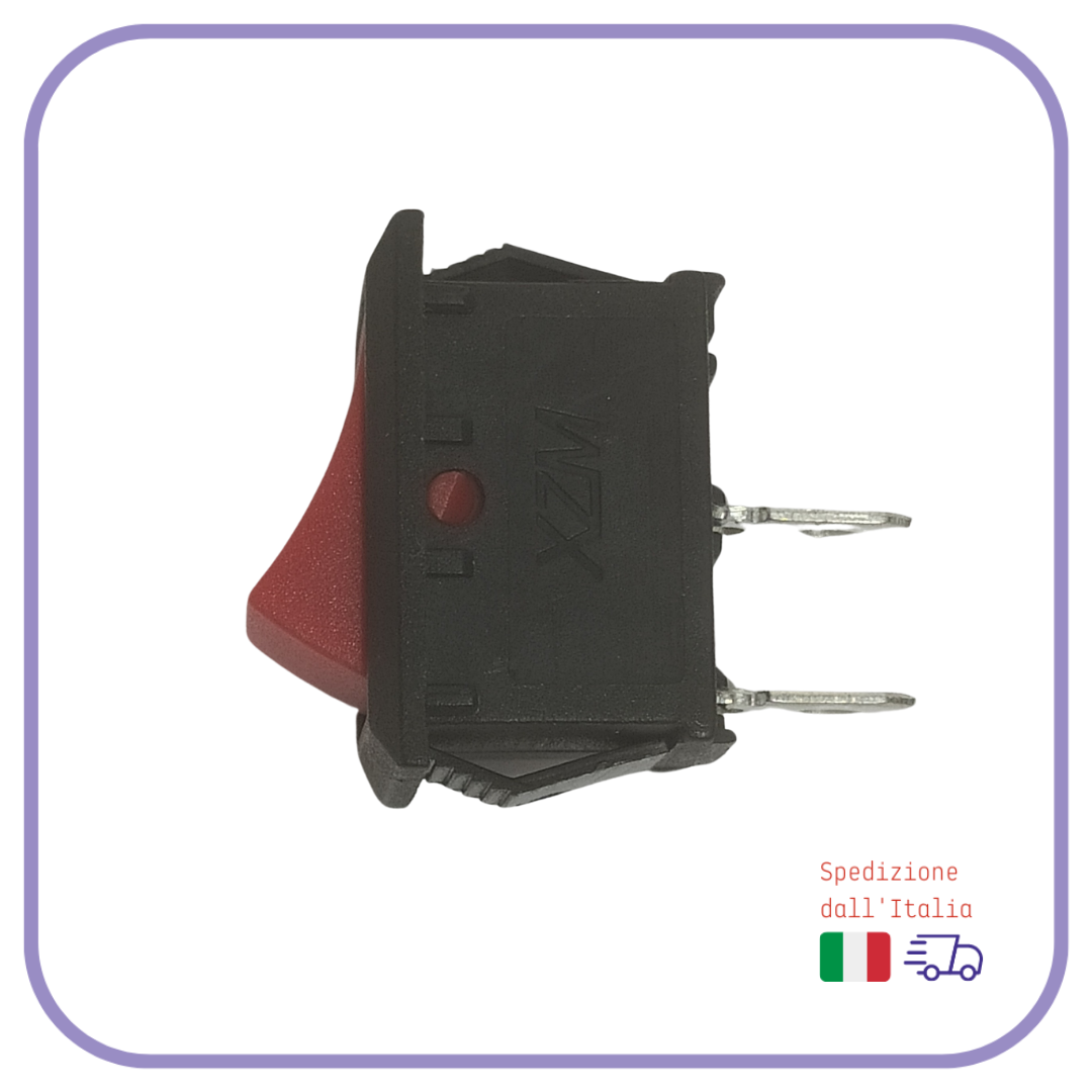 interruttore on off a pulsante per accensione motosega decespugliatore ricambio