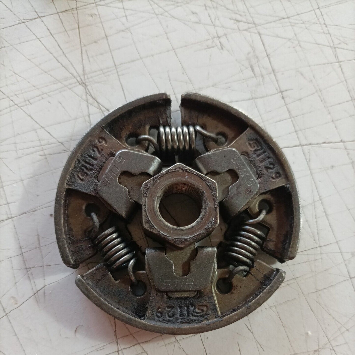 CAMPANA E FRIZIONE originale PER MOTOSEGA STIHL 018/MS 170 180 017 ricambi usati