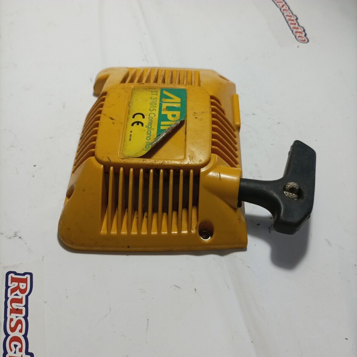 motosega ALPINA P- 400 COPERCHIO kit avviamento Autoavvolgente Ricambio Usato