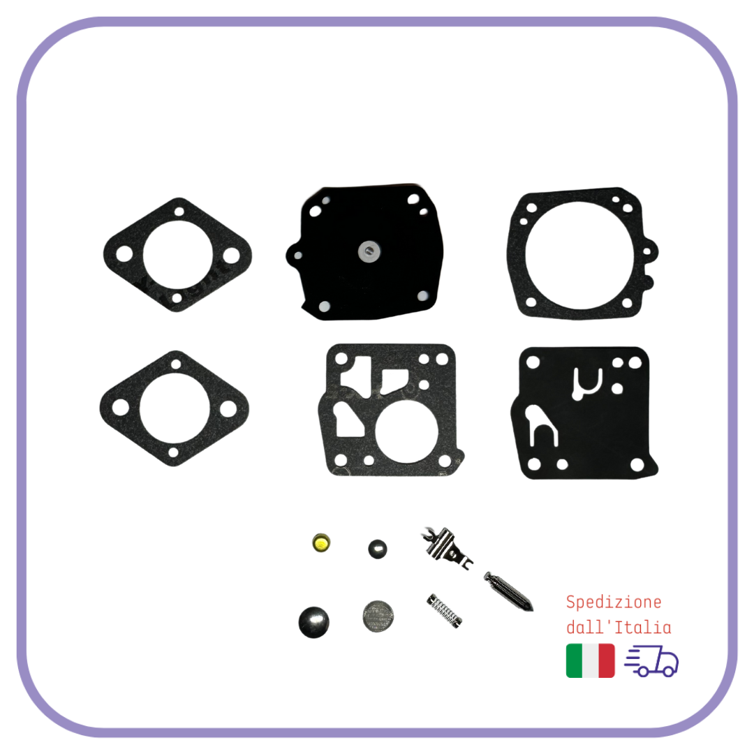 kit MEMBRANE per carburatore TILLOTSON HS motosega ALPINA e ricambi Echo OLEOMAC