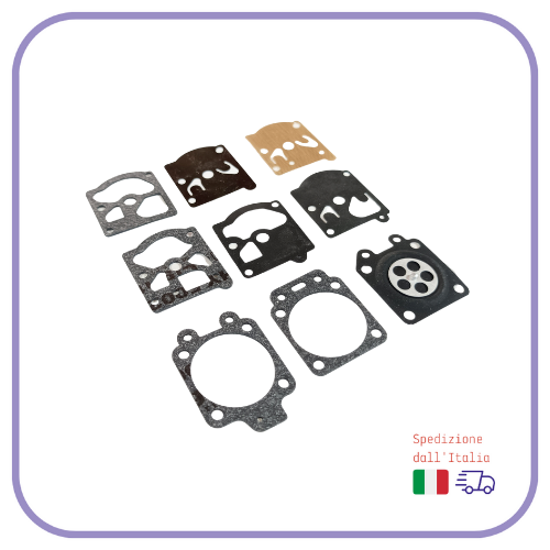 KIT MEMBRANE guarnizione per carburatore WALBRO WT WAT decespugliatore motosega