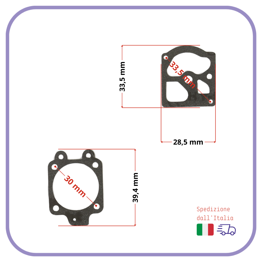 MEMBRANE carburatore WALBRO WT WAT k 20 guarnizione per decespugliatore ricambi