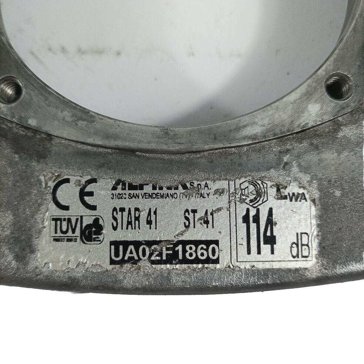 Ricambi DECESPUGLIATORE ALPINA STAR 41 SUPPORTO CUFFIA CAMPANA FRIZIONE usato