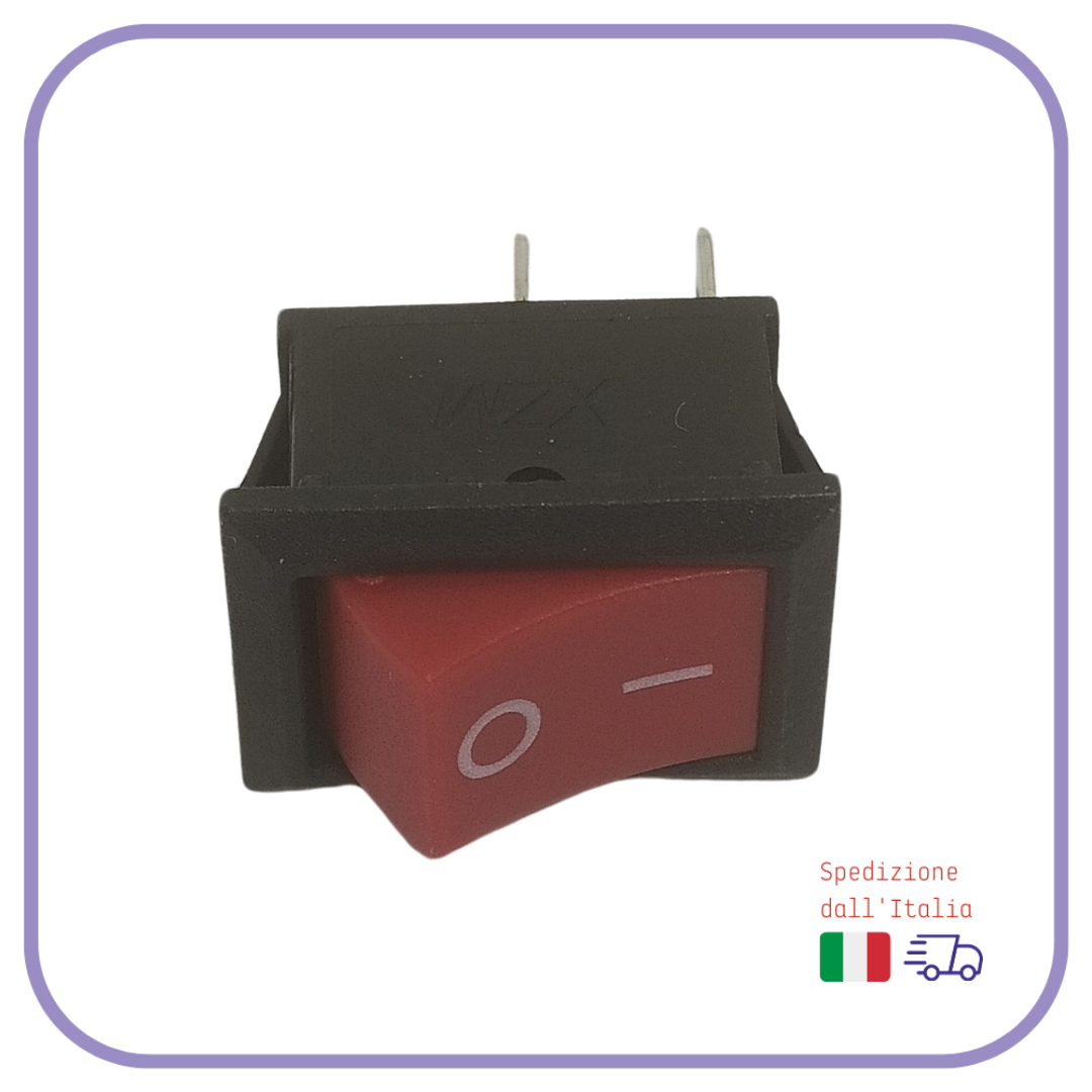 interruttore on off a pulsante per accensione motosega decespugliatore ricambio