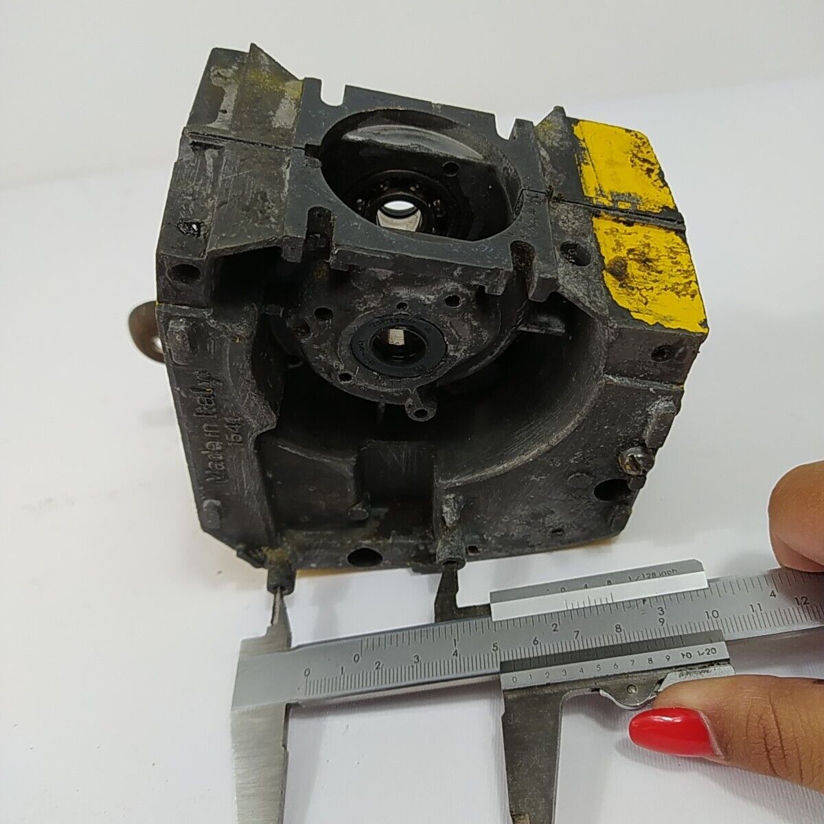 COPPIA CARTER BASAMENTO cilindro per motosega ALPINA CASTOR 40 41 ricambi usati