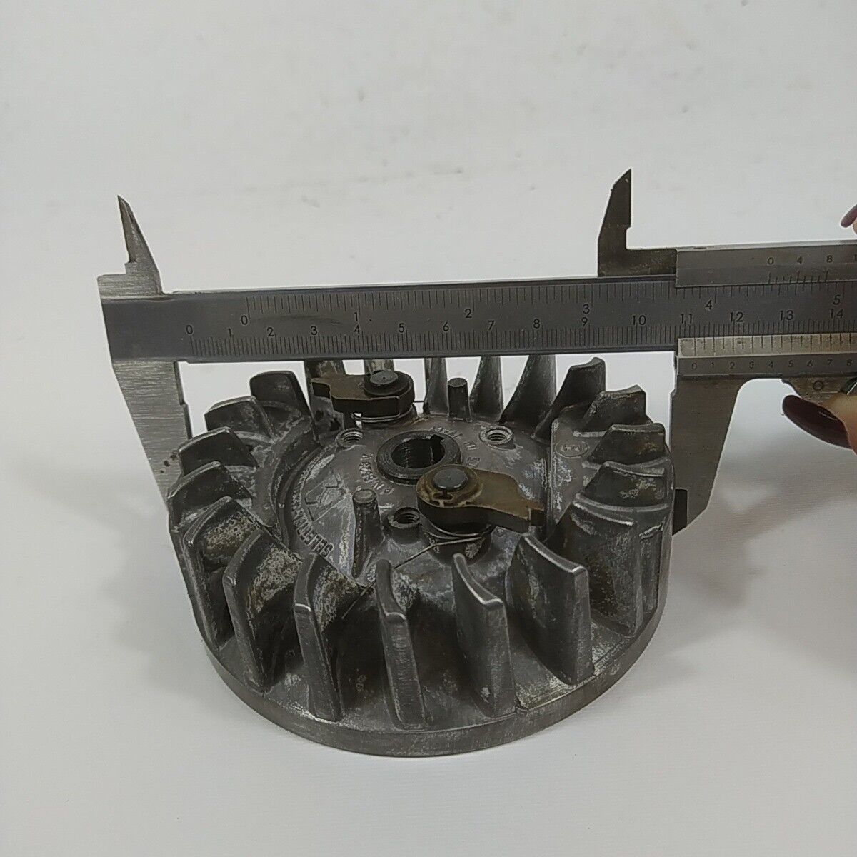 VOLANO MAGNETICO DI AVVIAMENTO per motosega OLEO MAC 350 usato P. N. 5523 V.
