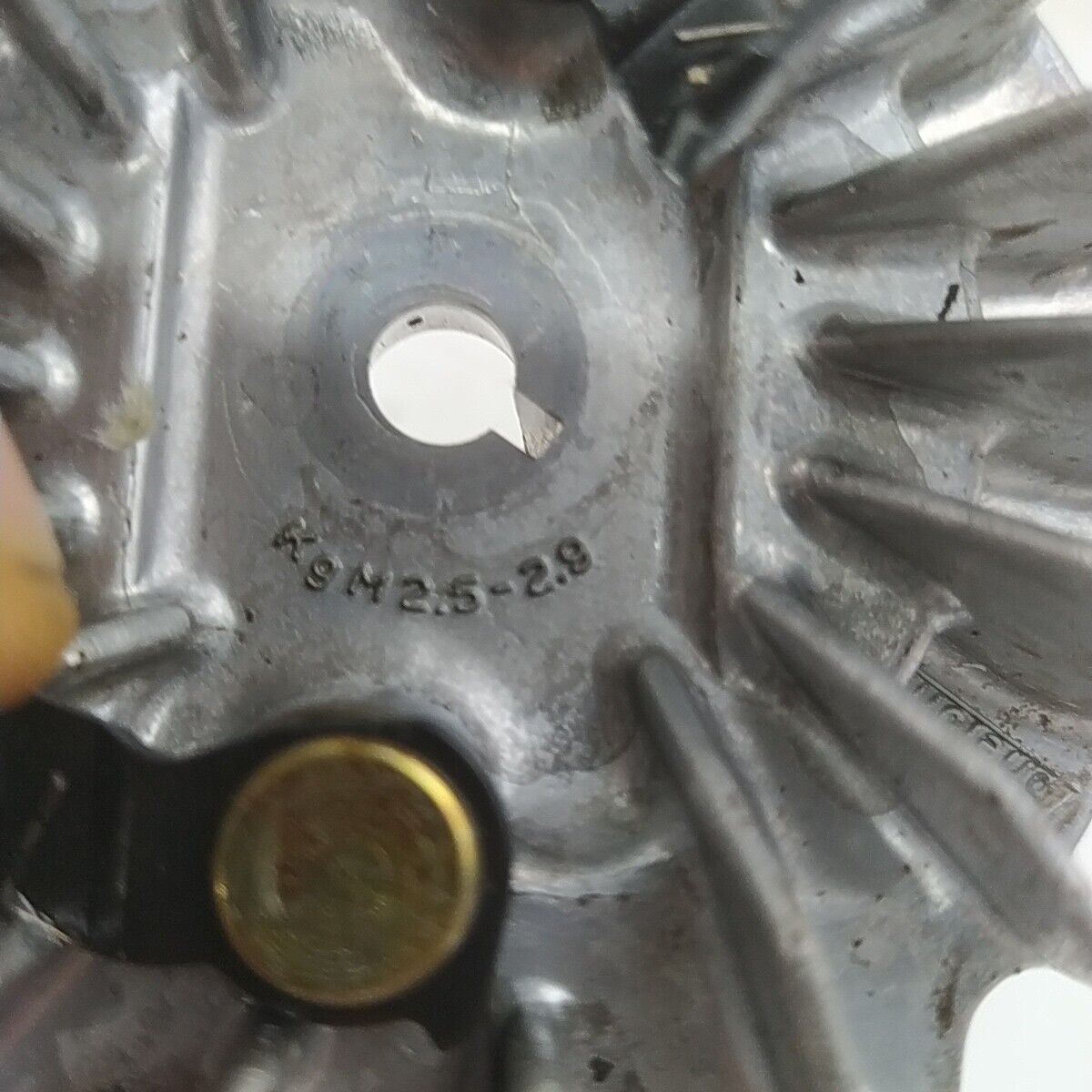 motosega CASTOR ALPINA 450 ricambio VOLANO MAGNETICO di avviamento start Usato