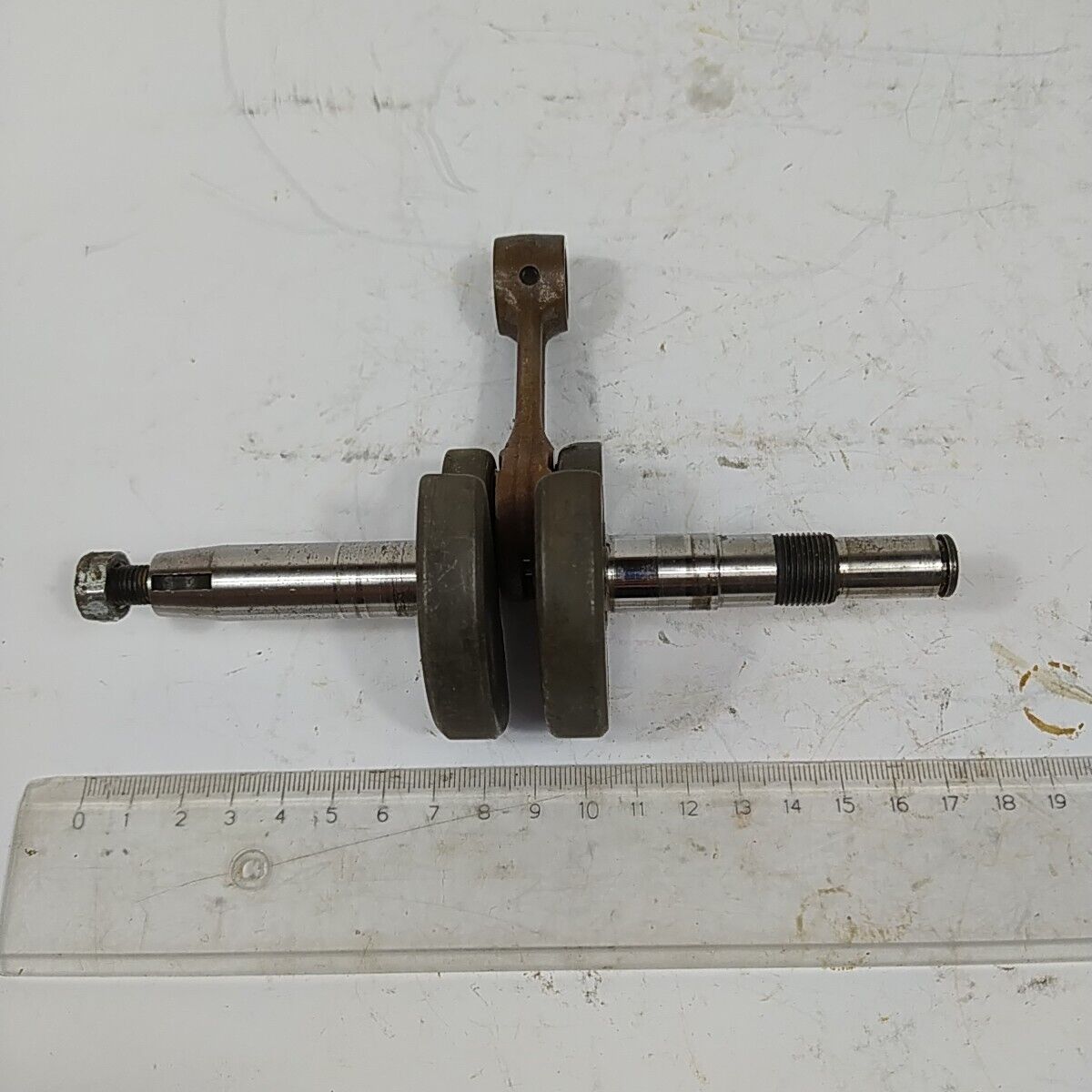 ALBERO MOTORE originale COMPLETO PER MOTOSEGA OPEM SUPER 157 ricambi usati