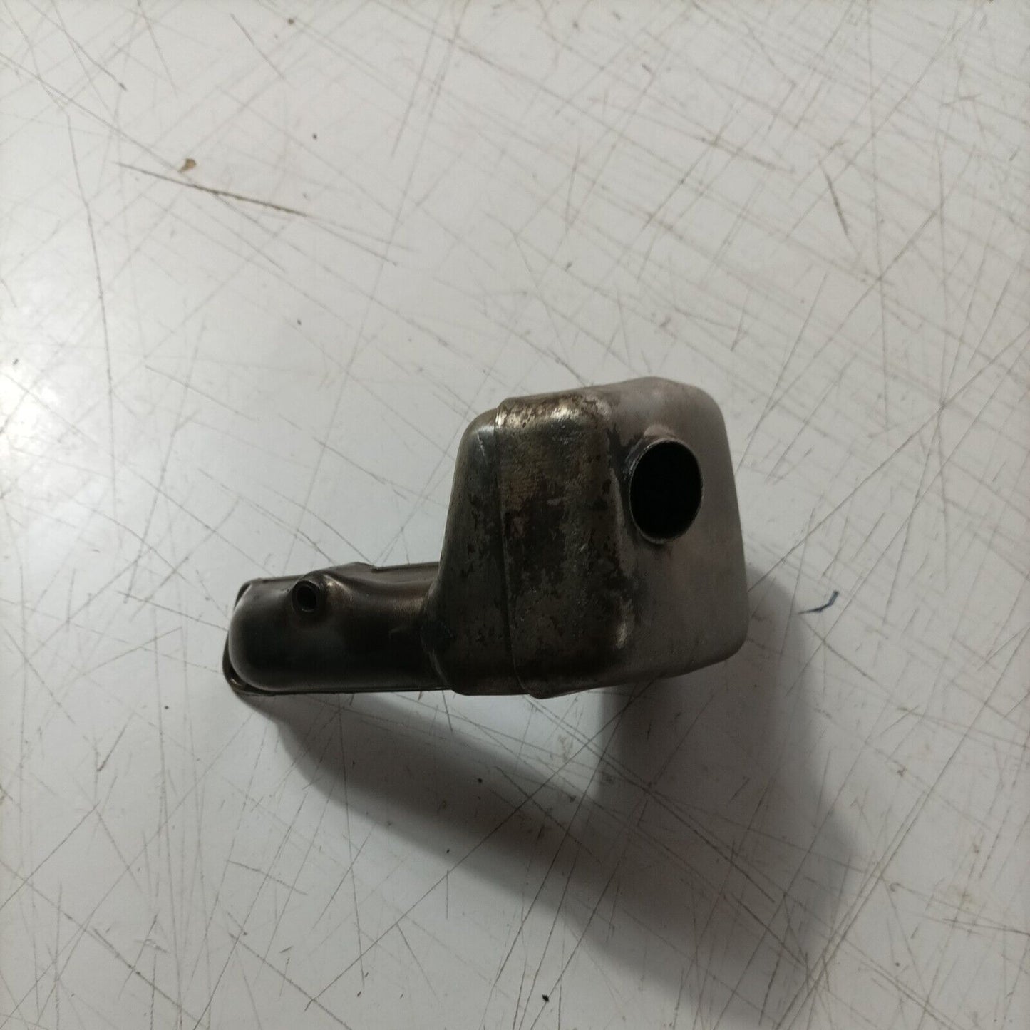 SILENZIATORE MARMITTA TERMINALE DI SCARICO PER MOTOSEGA CASTOR C 70 ALPINA A 70