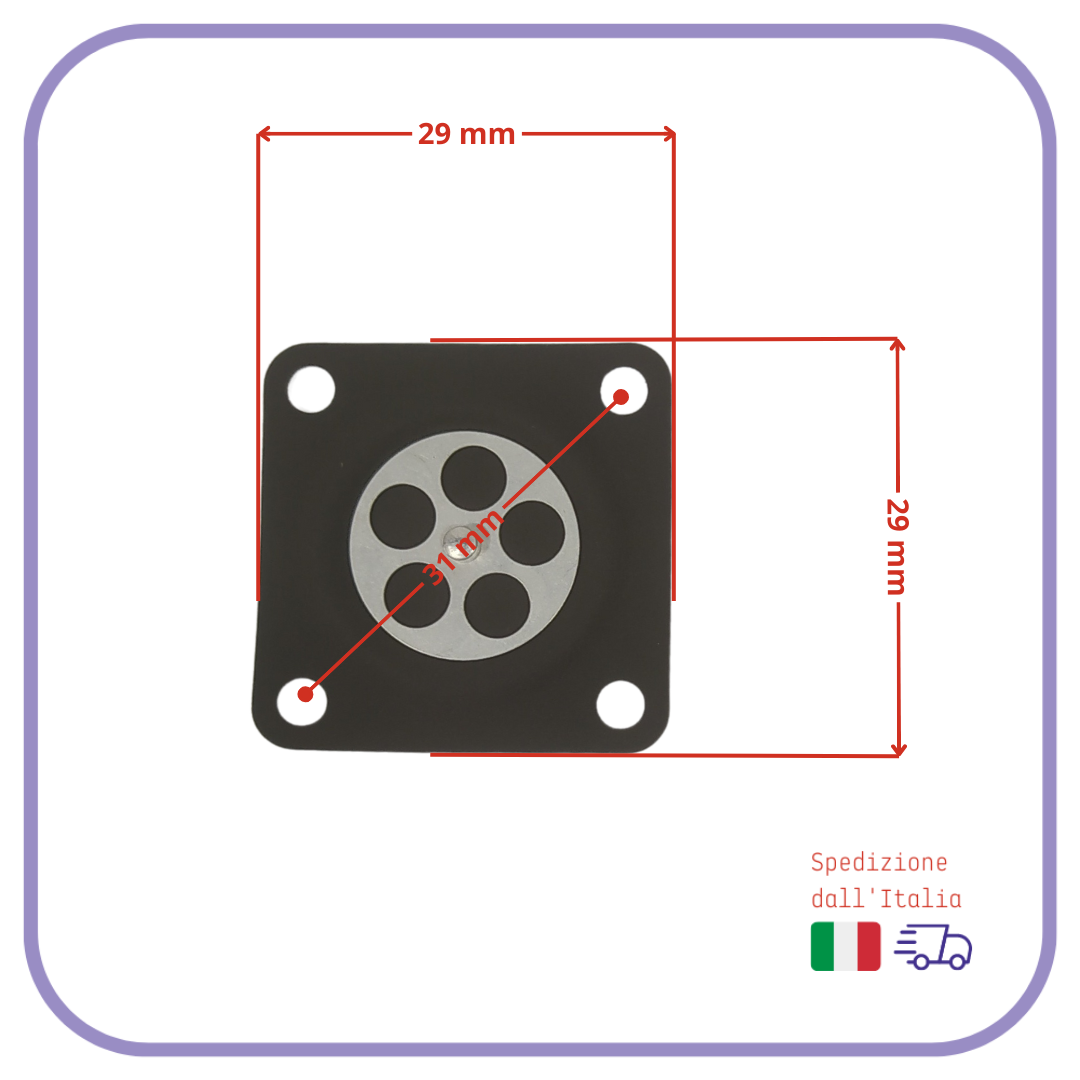 MEMBRANA CARBURATORE TILLOTSON per CASTOR Kawasaki ALPINA mcculloch e Shindaiwa