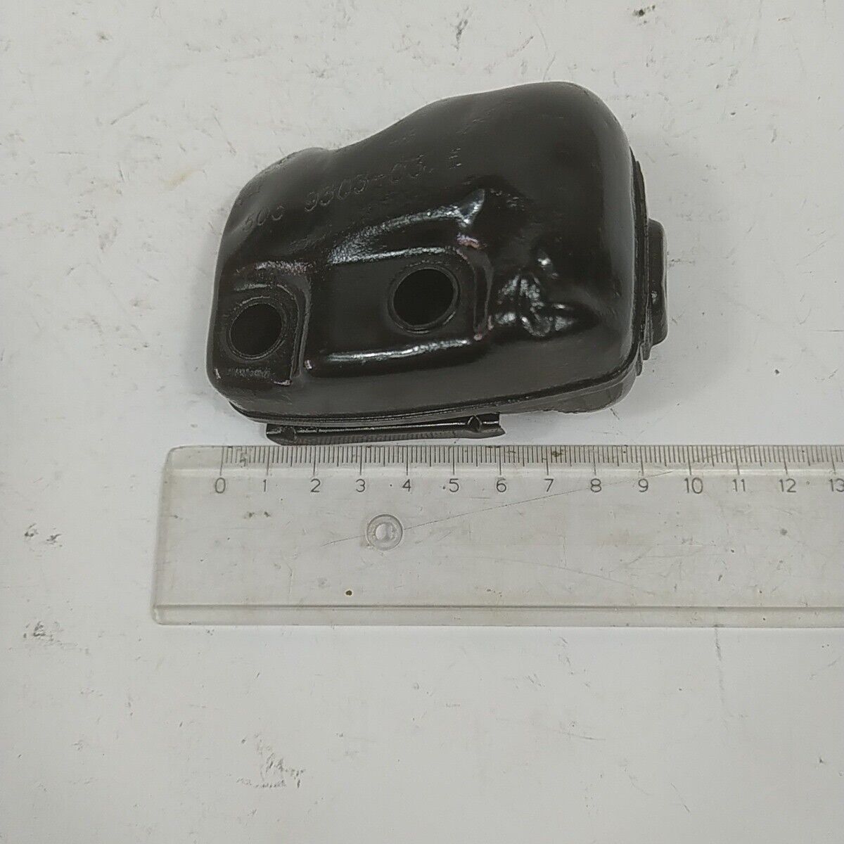 MARMITTA SILENZIATORE TERMINALE per motosega HUSQVARNA 338 XPT 334 ricambi usati