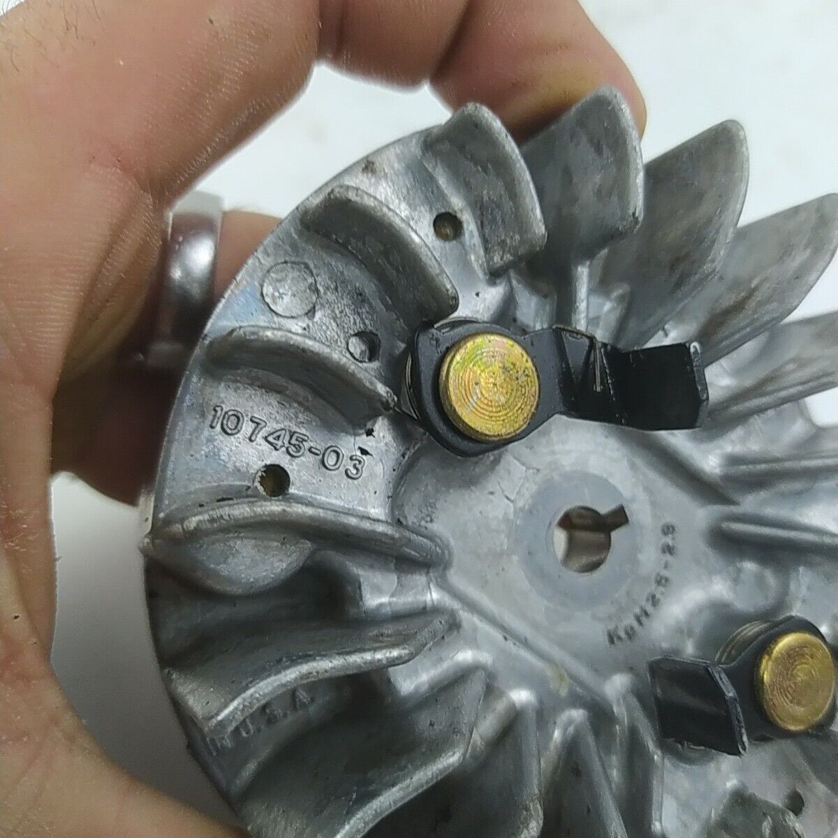motosega CASTOR ALPINA 450 ricambio VOLANO MAGNETICO di avviamento start Usato