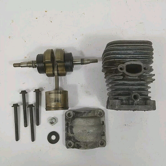 CILINDRO E PISTONE MOTORE Diametro 41 PER MOTOSEGA POULAN 2250 ricambi usati