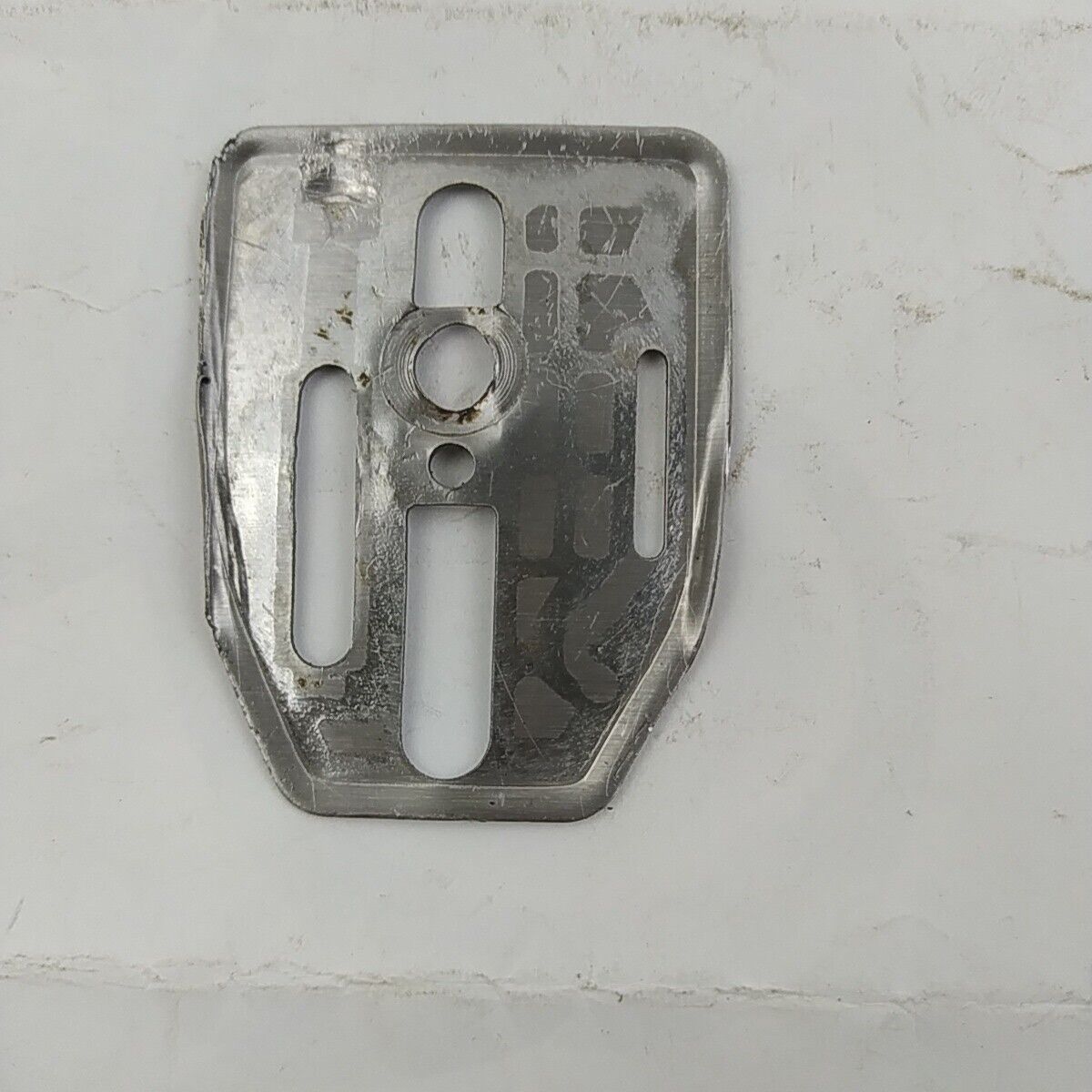 MOTOSEGA CASTOR CP 361 ricambio COPERCHIO BARRA PIASTRA GUIDA CATENA Usato