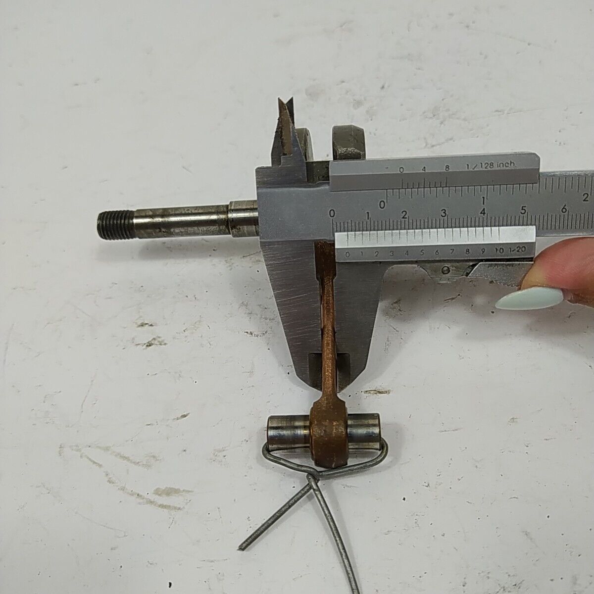 Albero motore originale completo PER MOTOSEGA ALPINA CASTOR 40 41 ricambi usati