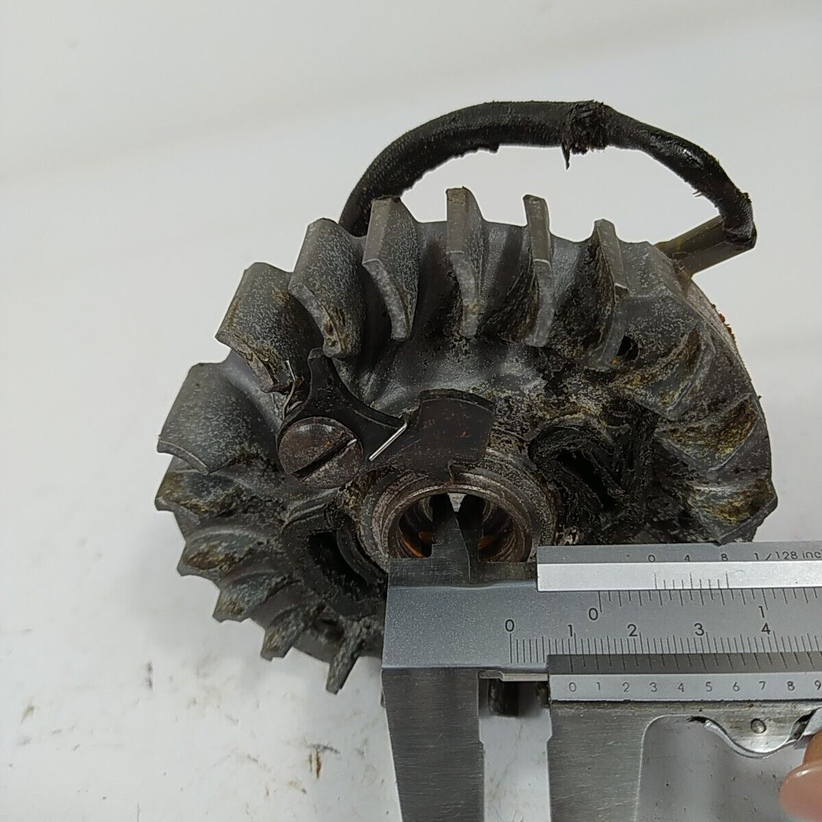 MOTOSEGA CASTOR cp 55 ALPINA PRO 55 VOLANO E BOBINA ACCENSIONE CON PUNTINE
