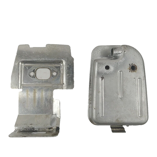 Ricambio MARMITTA SILENZIATORE TERMINALE DI SCARICO DECESPUGLIATORE ALPINA usato