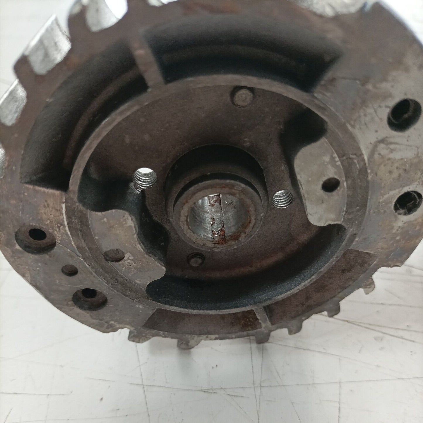 BOBINA E VOLANO avviamento PER MOTOSEGA 5200 4500 5800 58cc 45cc 52cc usato