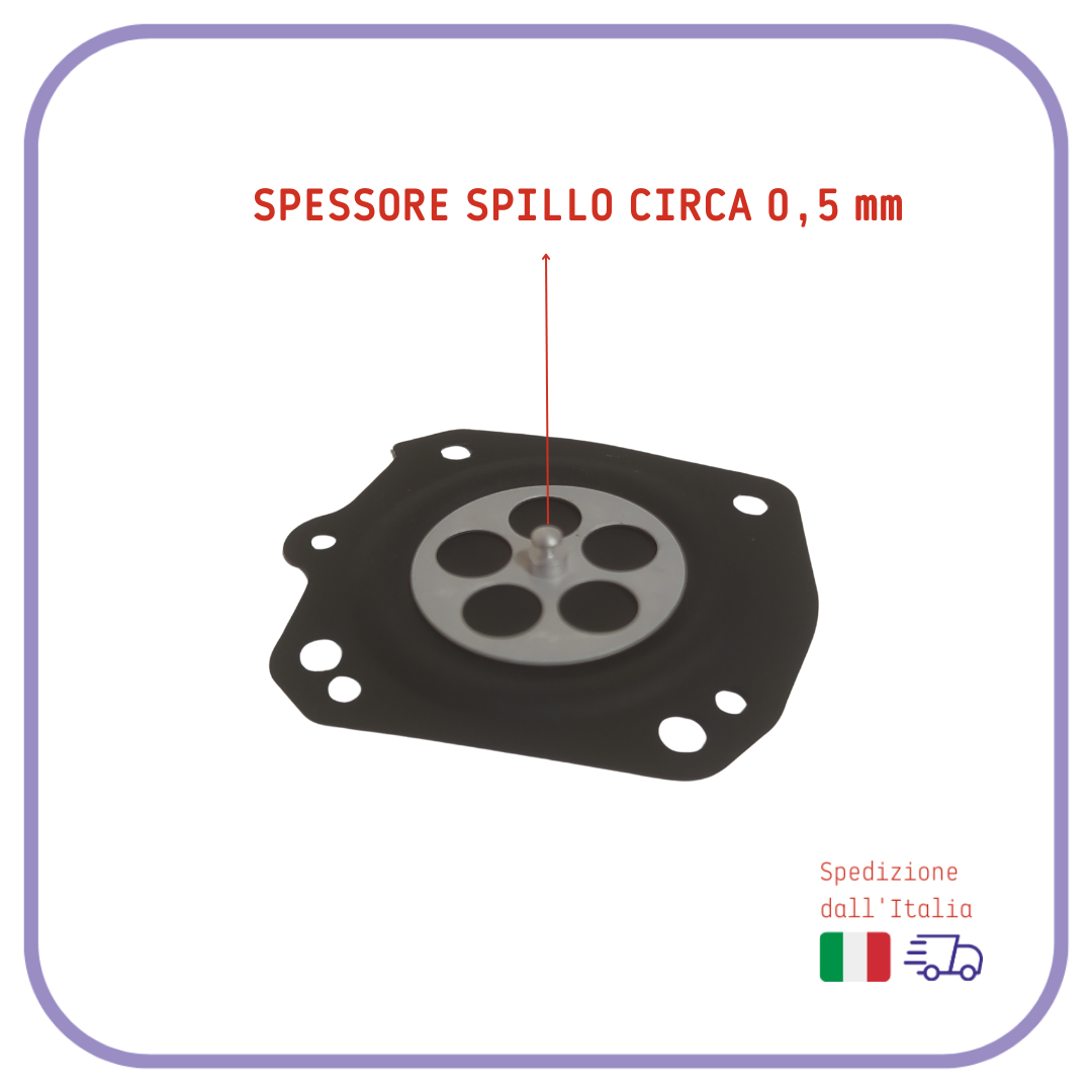 KIT MEMBRANE e guarnizione per carburatore TILLOTSON HS motosega HUSQVARNA STIHL