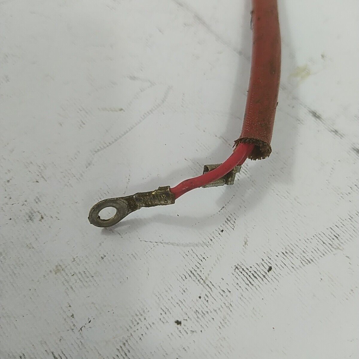 motosega CASTOR ALPINA 450 ricambio CAVO INTERRUTTORE ON OFF START STOP usato