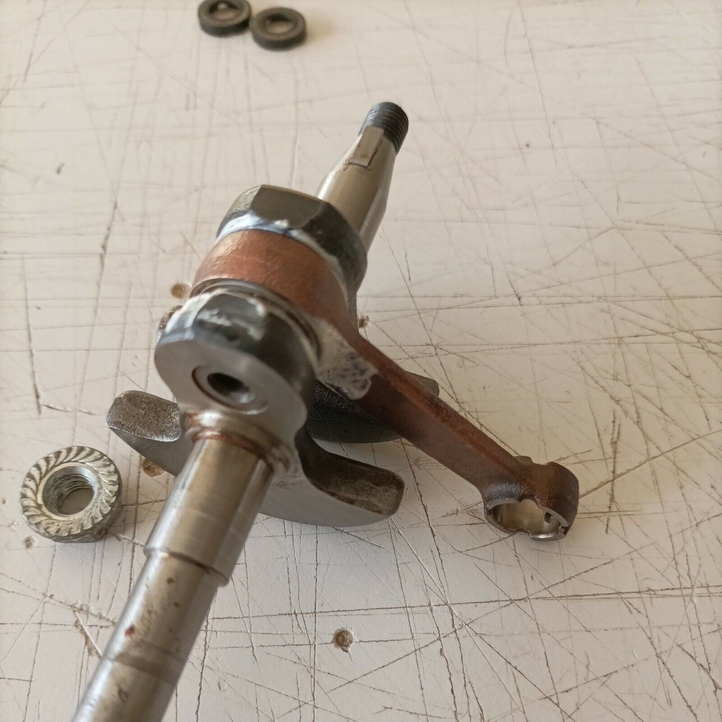albero motore ORIGINALE PER MOTOSEGA SANDRIGARDEN MTD CS 36 ricambi usati