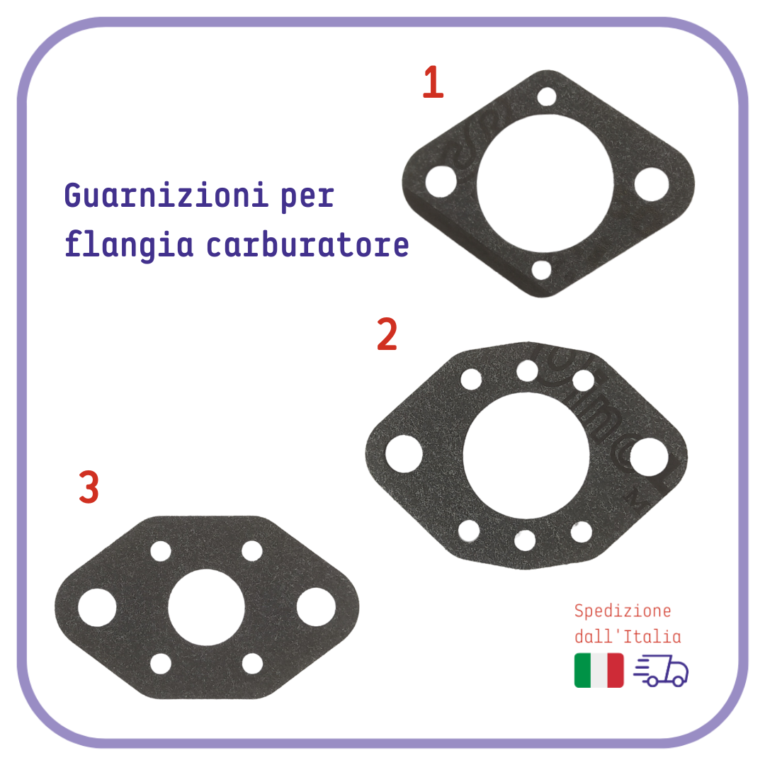 GUARNIZIONE collettore di aspirazione per CARBURATORE motosega e decespugliatore