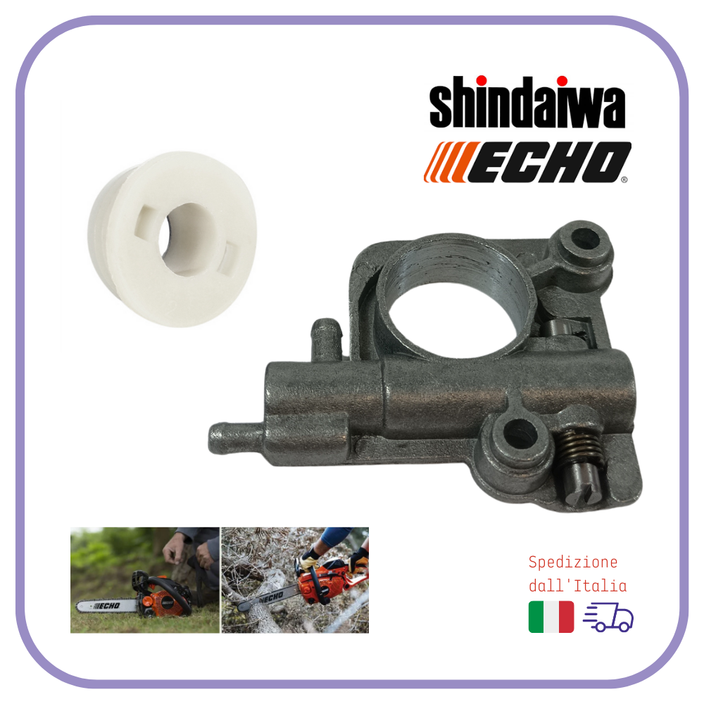 POMPA OLIO vite senza fine INGRANAGGIO per MOTOSEGA ECHO CS 2600 260 280 320 350
