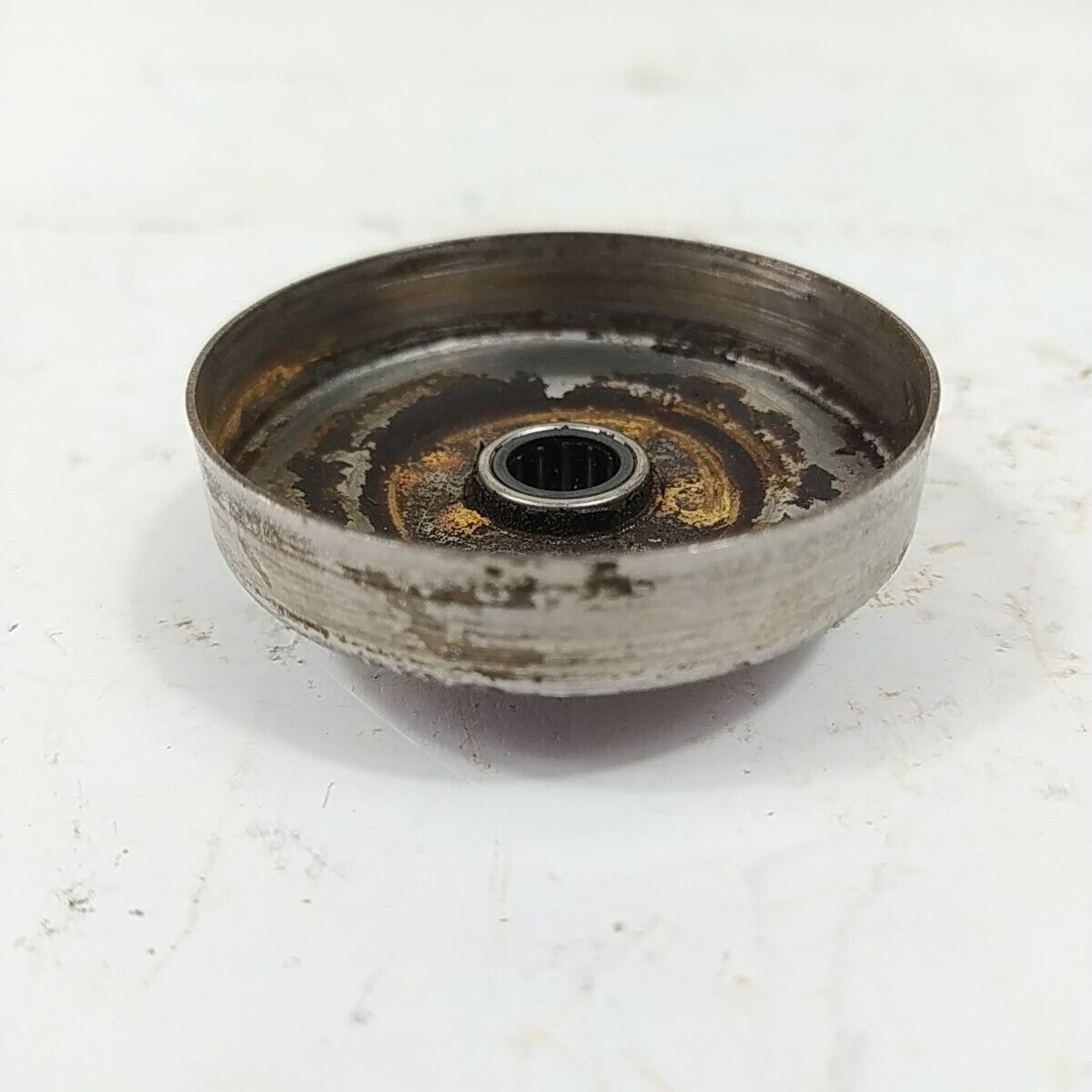 CAMPANA FRIZIONE ROCCHETTO CATENA 8d PER MOTOSEGA STIHL MS 150 ricambi usati