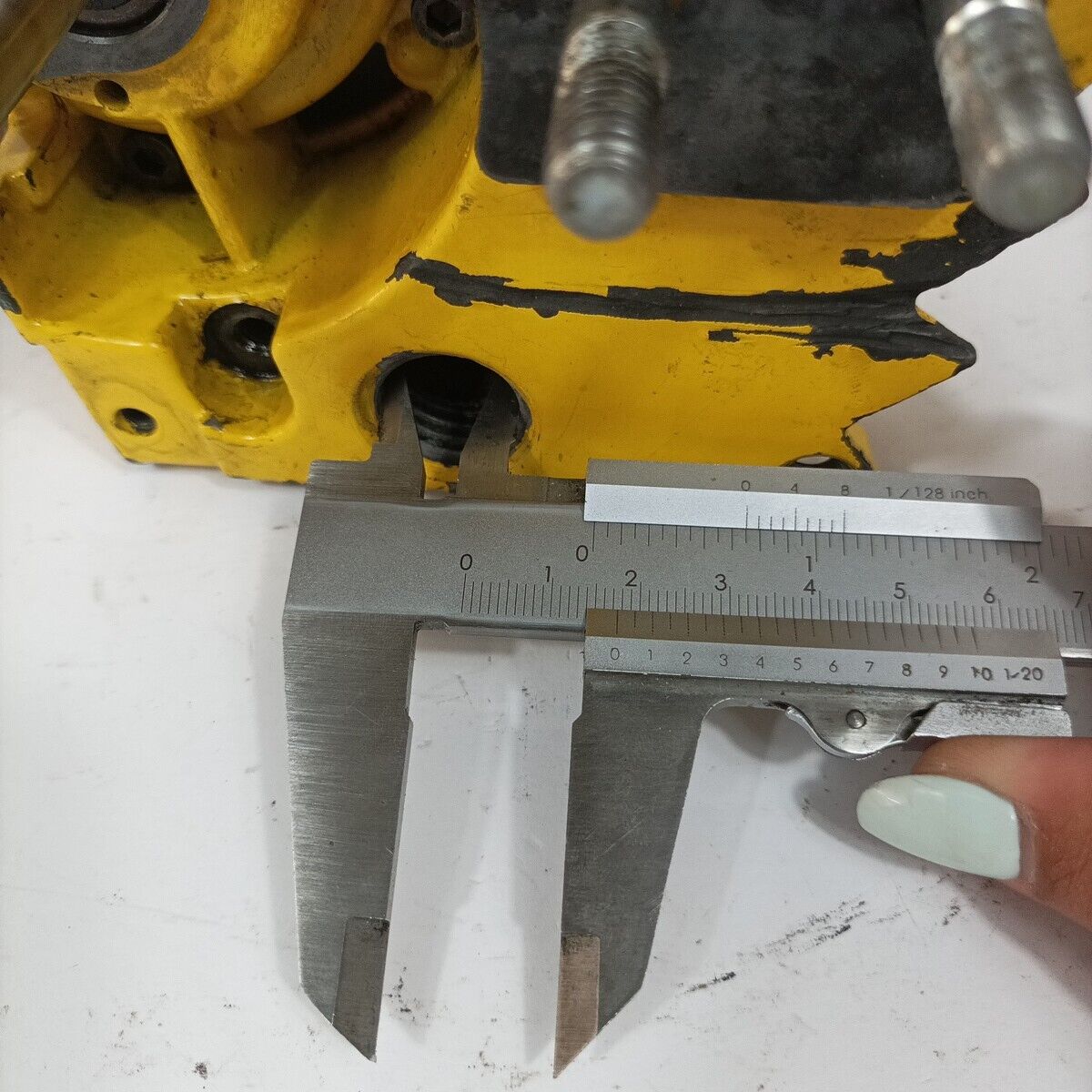 CARTER basamento e albero motore PER MOTOSEGA ALPINA CASTOR 41 45 ricambi usati
