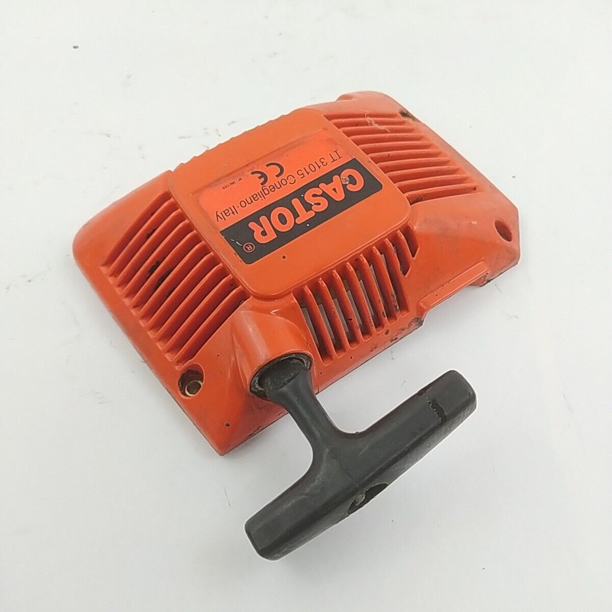 motosega CASTOR ALPINA 450 ricambio COPERCHIO di AVVIAMENTO trascinatore Usato