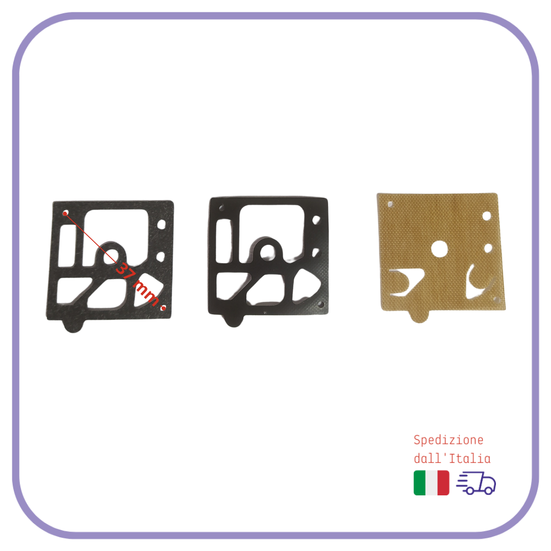 KIT MEMBRANE guarnizione per carburatore K10 HD walbro MOTOSEGA Husqvarna Stihl