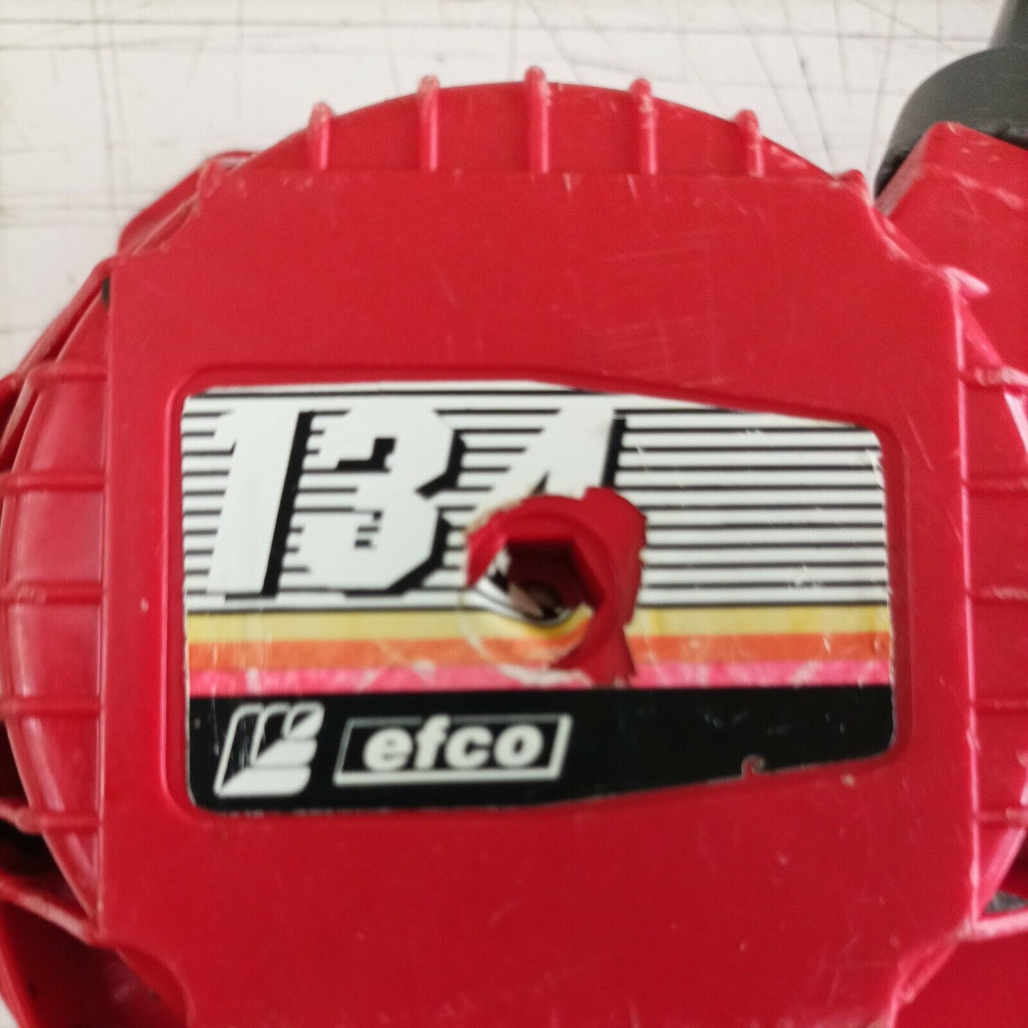 TERMINALE marmitta di scarico COMPLETA PER MOTOSEGA EFCO 134 ricambi usati