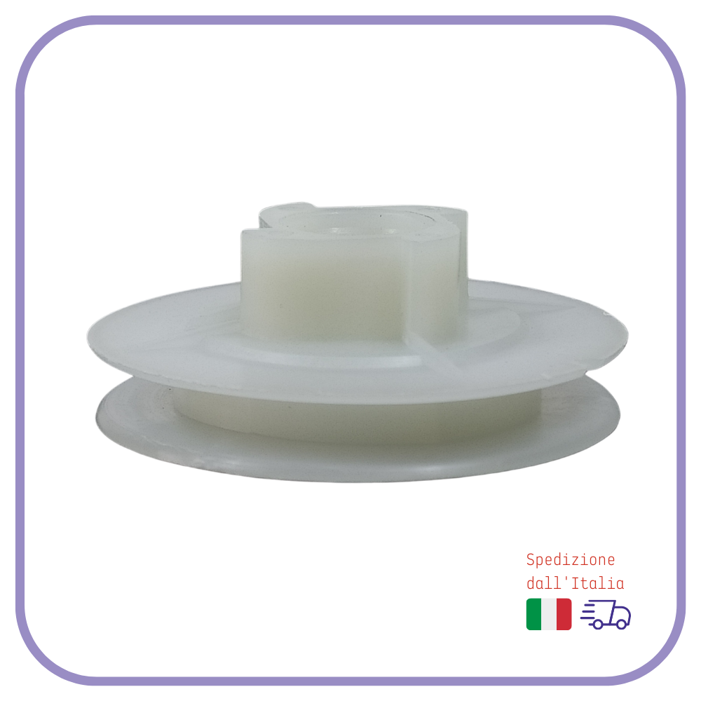 PULEGGIA di AVVIAMENTO A STRAPPO per MOTOSEGA 45 52 58 cc e 5800 5500 5200 4500