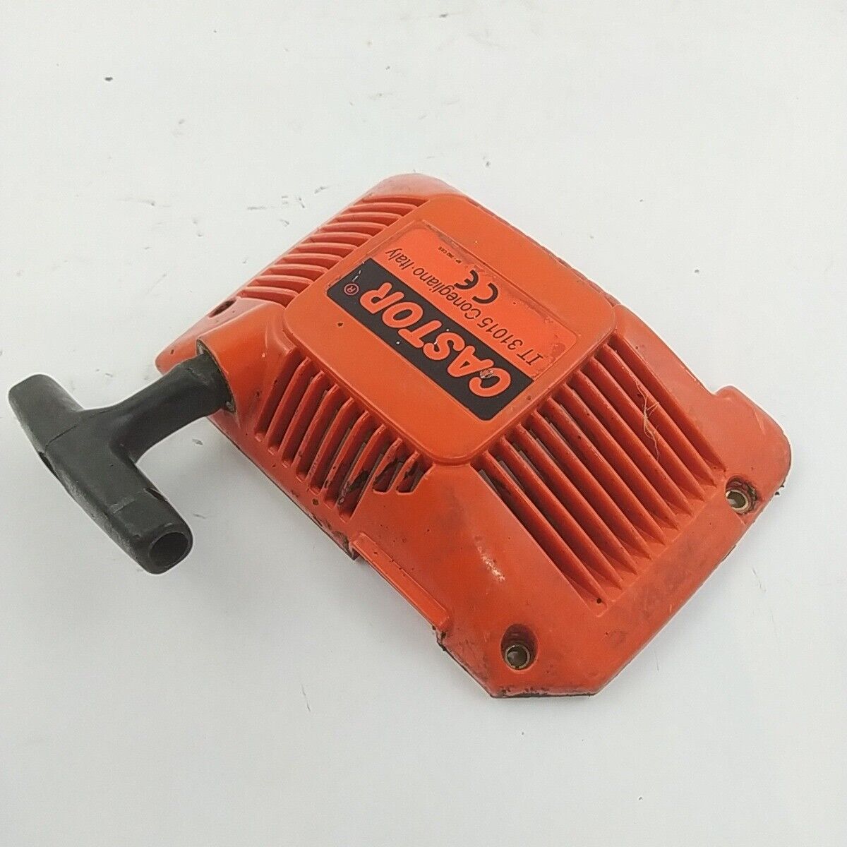 motosega CASTOR ALPINA 450 ricambio COPERCHIO di AVVIAMENTO trascinatore Usato