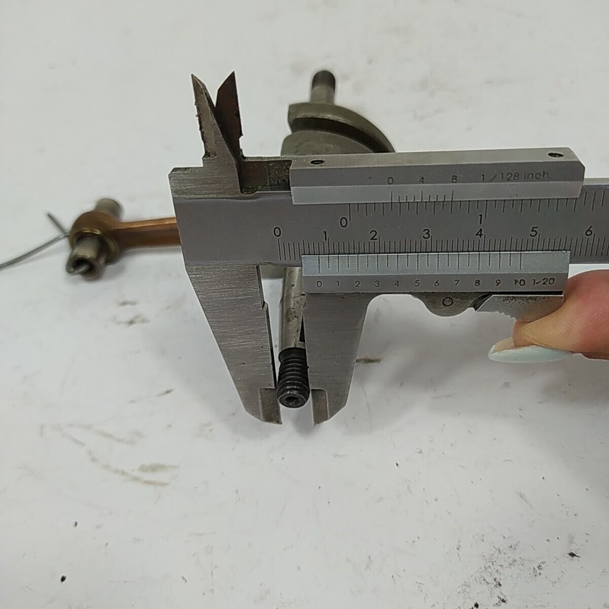 Albero motore originale completo PER MOTOSEGA ALPINA CASTOR 40 41 ricambi usati