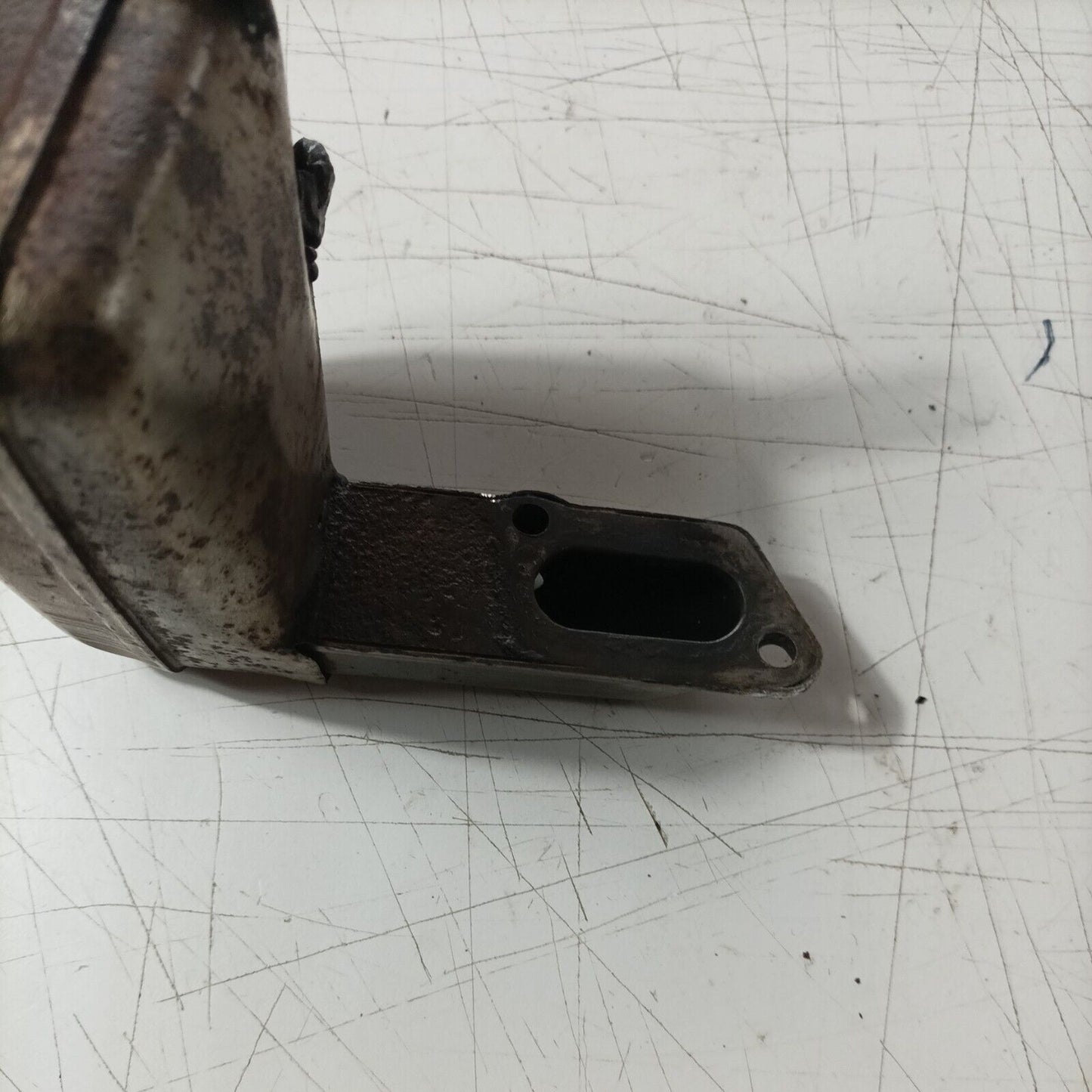 SILENZIATORE MARMITTA TERMINALE DI SCARICO PER MOTOSEGA CASTOR C 70 ALPINA A 70