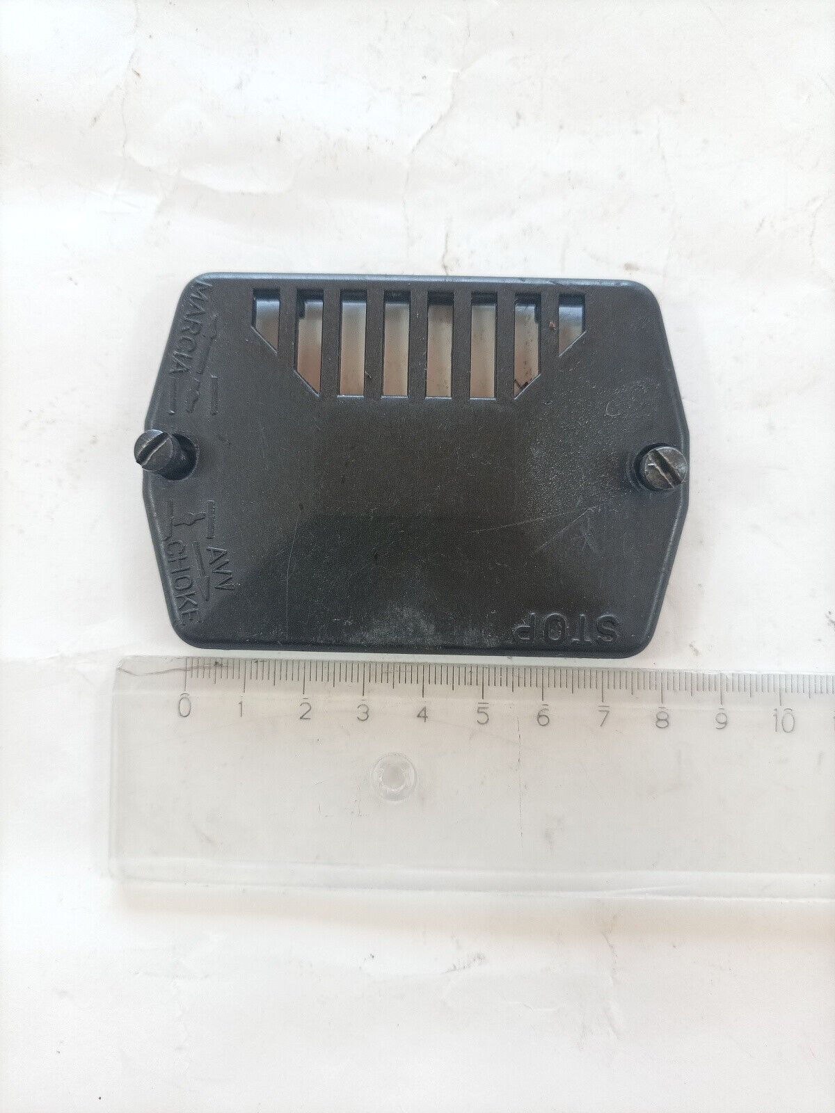 COPERCHIO FILTRO DELL' ARIA ORIGINALE PER MOTOSEGA CASTOR C 45 A 45 1° modello