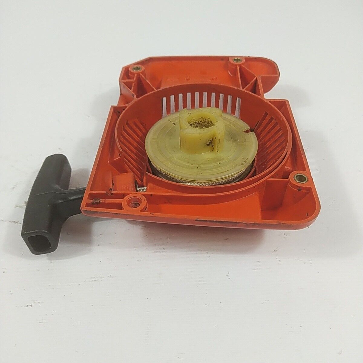 motosega CASTOR ALPINA 450 ricambio COPERCHIO di AVVIAMENTO trascinatore usato