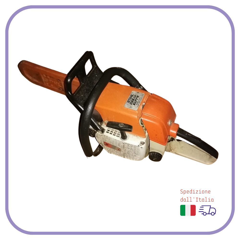 ricambio COMANDO ACCELERAZIONE tasto Gas usato per motosega STIHL 038 AV Super