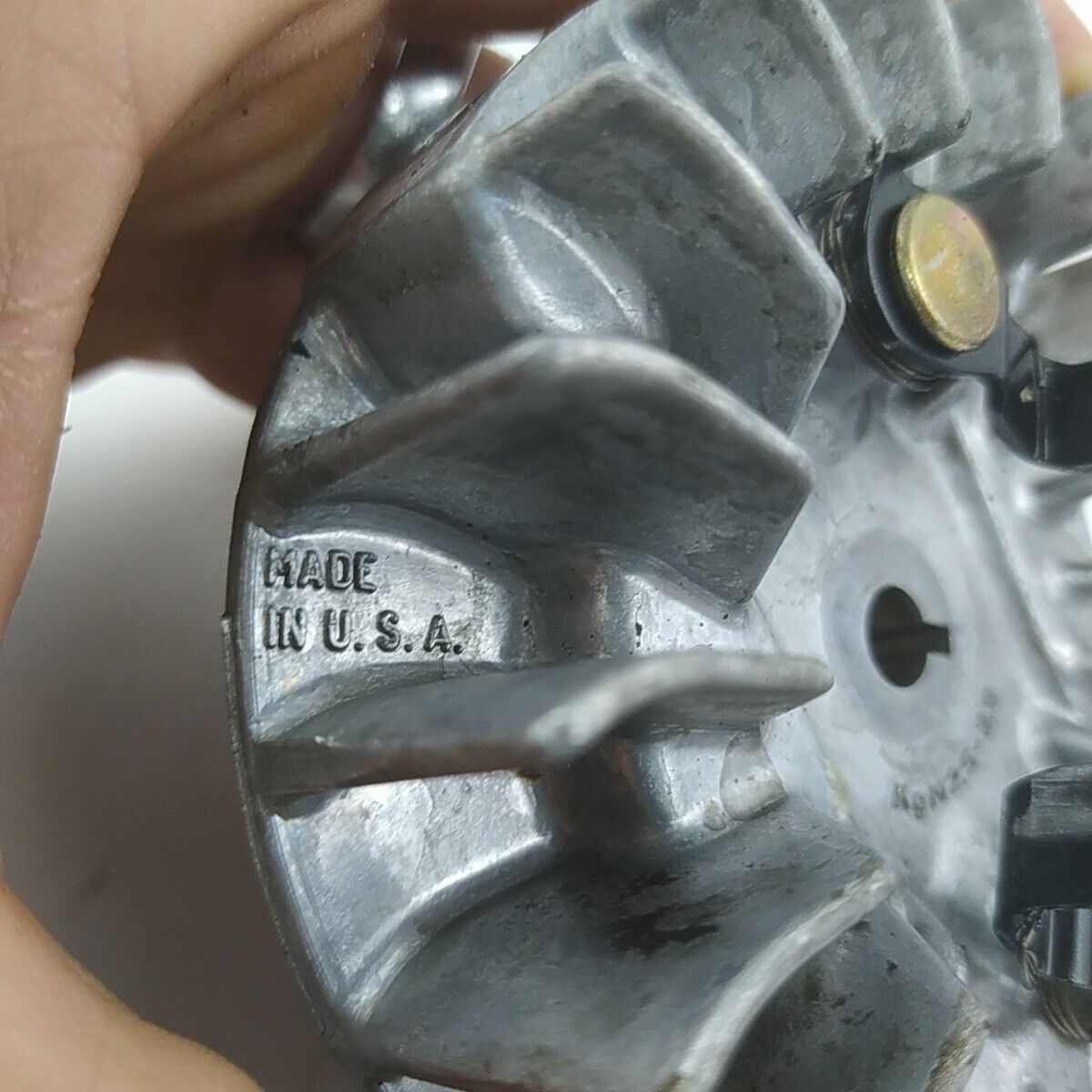 motosega CASTOR ALPINA 450 ricambio VOLANO MAGNETICO di avviamento start Usato