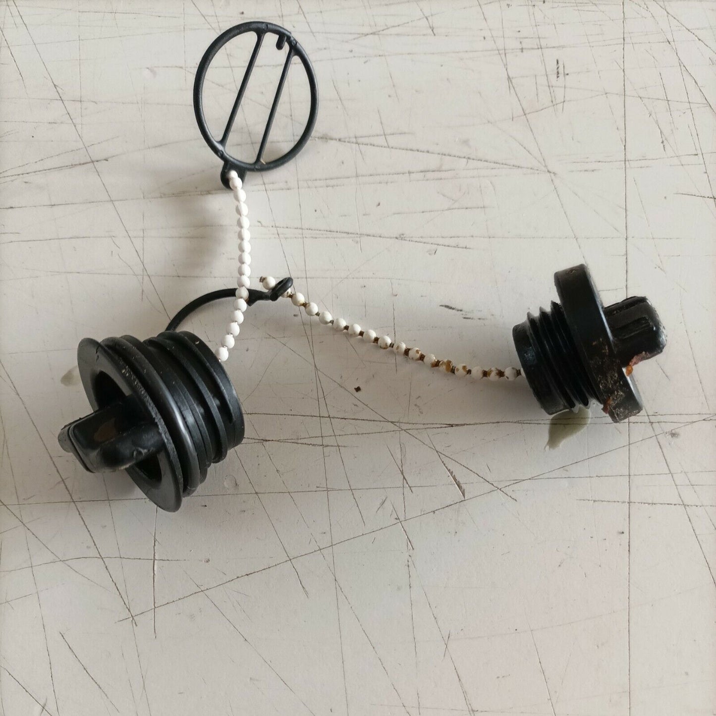 TAPPI TAPPO SERBATOIO OLIO E CARBURANTE ORIGINALE PER MOTOSEGA ALPINA  PROF 700