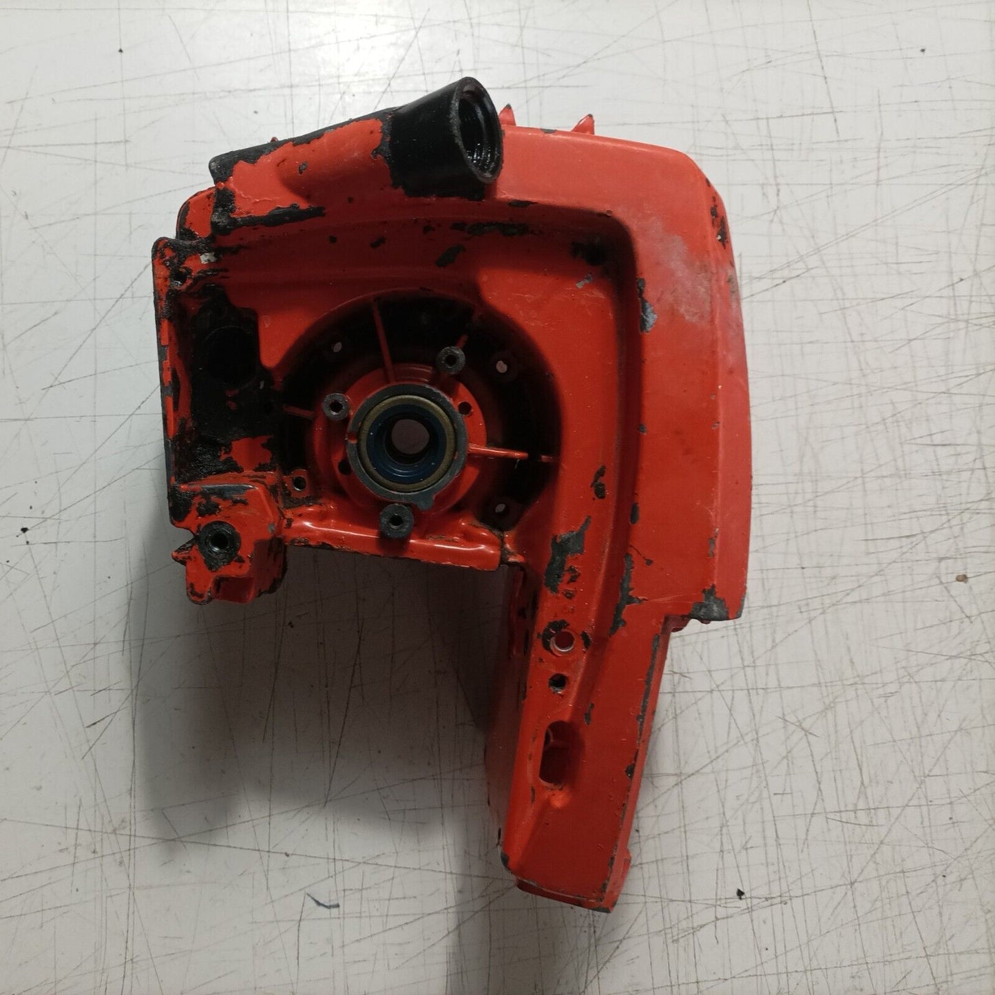 CARTER BASAMENTO CILINDRO TELAIO ARANCIO PER MOTOSEGA CASTOR C70 ALPINA A 70